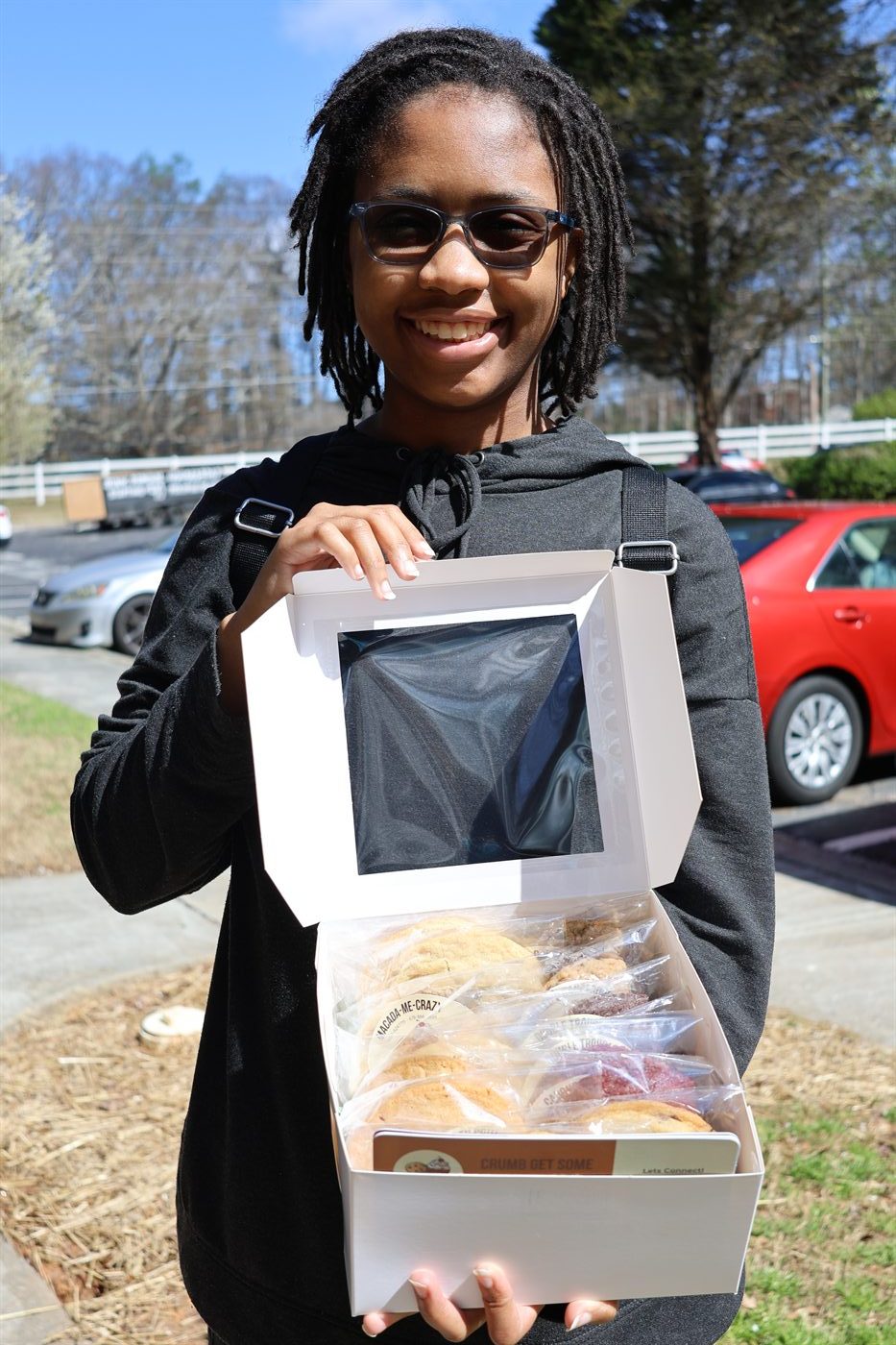 Aryanna, the baker behind Crumb Get Some Bakery