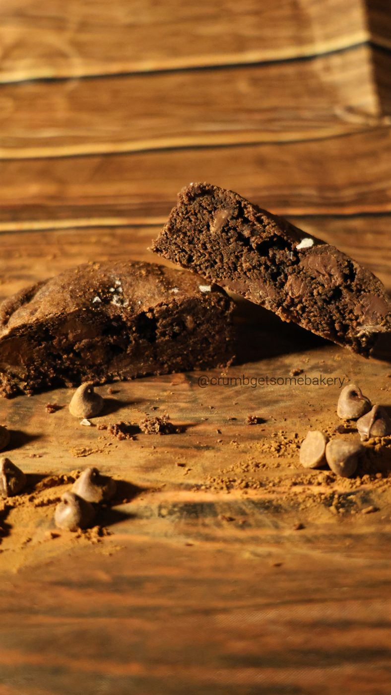 Double Trouble, double chocolate cookie